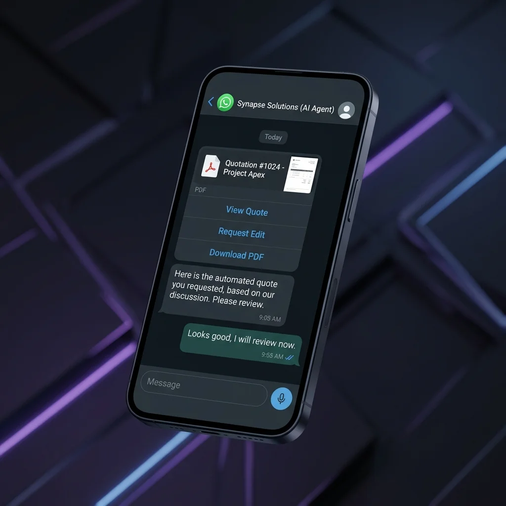 Chatbot de WhatsApp para Cotizaciones Automatizadas y Venta B2B: Cómo Automatizar Propuestas y Cerrar Negocios en Minutos con IA (2026)