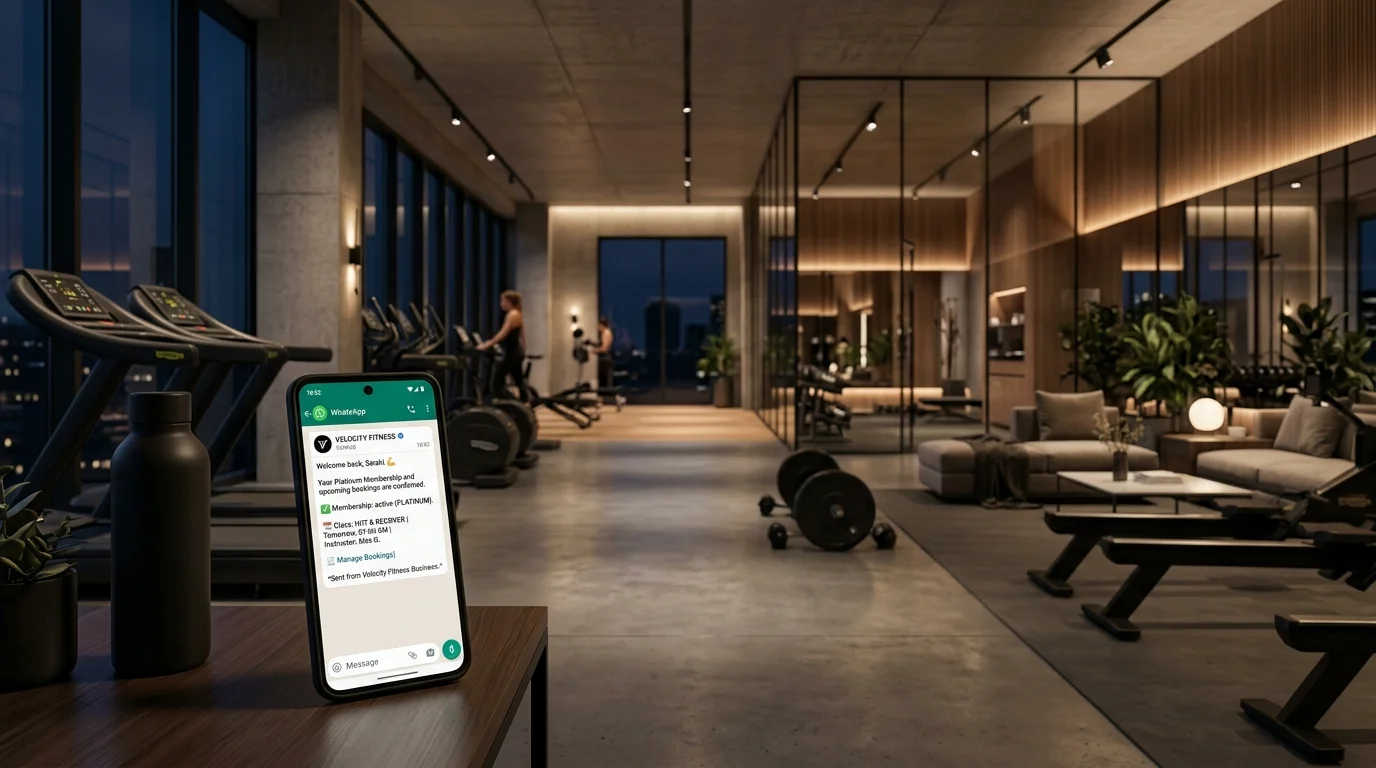 Chatbot de WhatsApp Corporativo para Gimnasios y Cadenas de Fitness con IA: Cómo Automatizar la Venta de Membresías, Agendamiento de Clases de Prueba y Retención de Socios 24/7 en LATAM (2026)