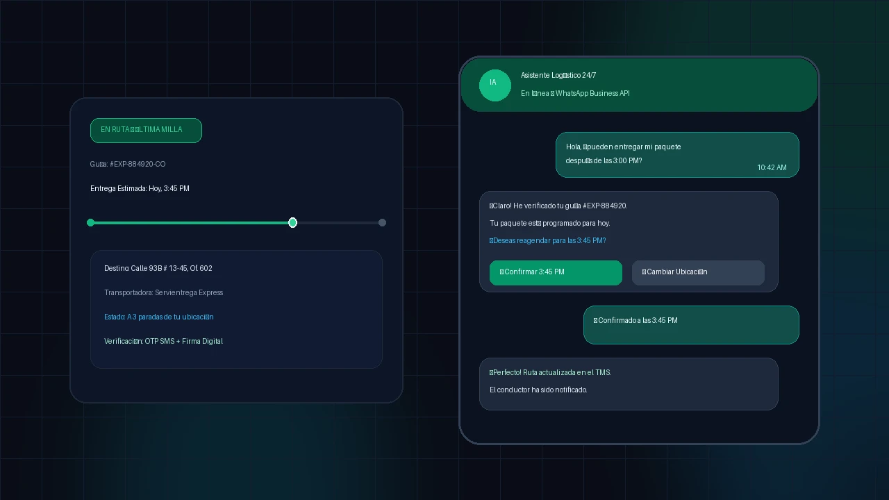 Chatbot de WhatsApp Corporativo para Logística, Envíos y Última Milla con IA: Cómo Automatizar el Tracking de Guías, Cotización de Fletes y Reagendamiento de Entregas 24/7 en LATAM (2026)