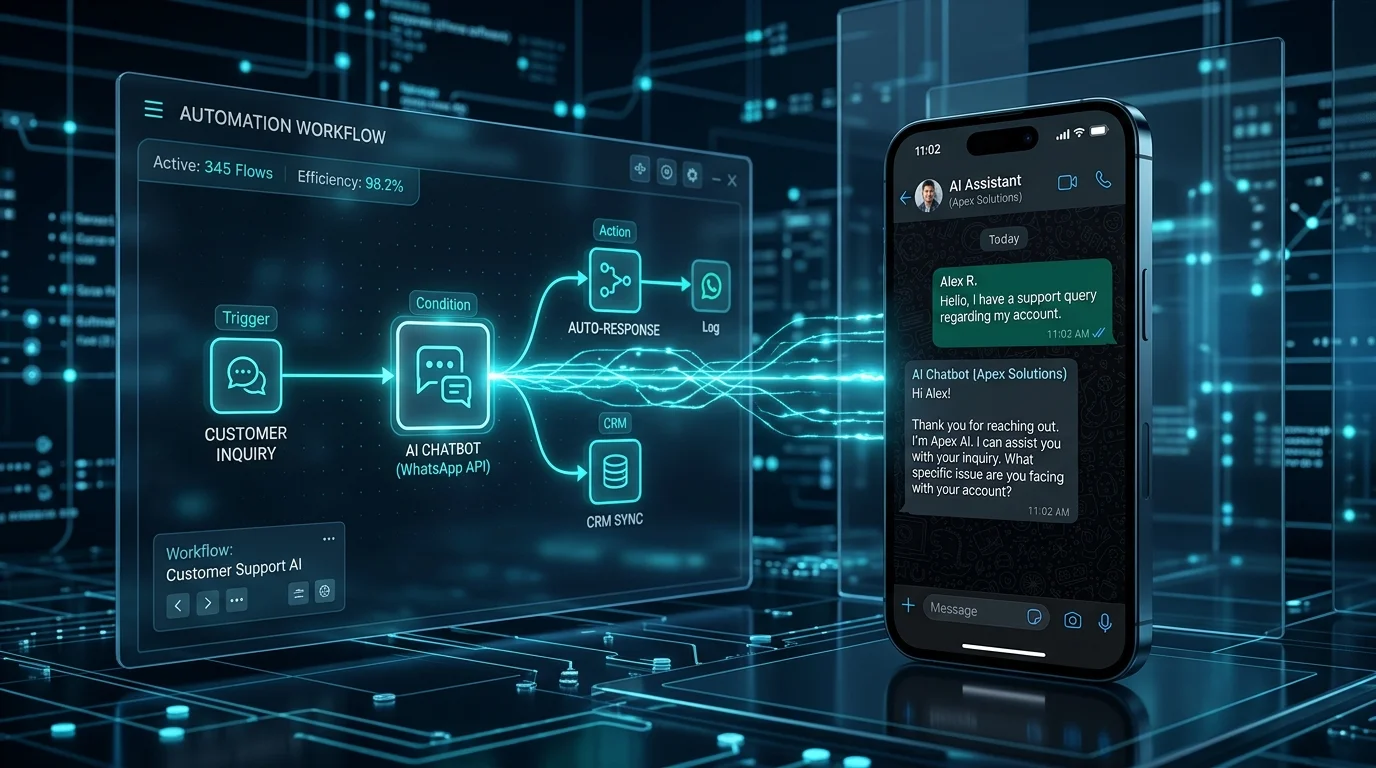 Chatbot de WhatsApp con n8n e IA: Guía de Arquitectura y Automatización de Ventas Corporativas en LATAM (2026)