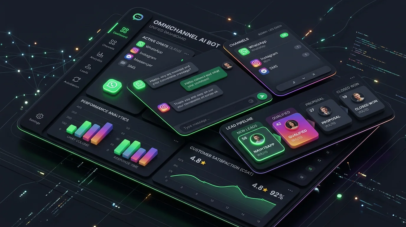 Chatbot de WhatsApp Omnicanal con IA: Cómo Centralizar Canales y Automatizar Ventas Corporativas en LATAM (2026)