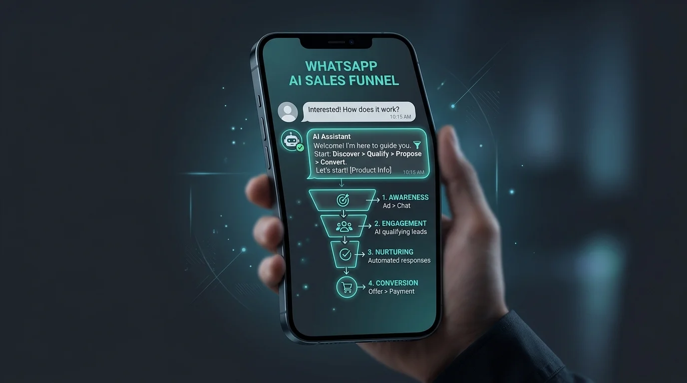Embudo de Ventas en WhatsApp con IA: Cómo Estructurar tu Flujo Conversacional en 2026