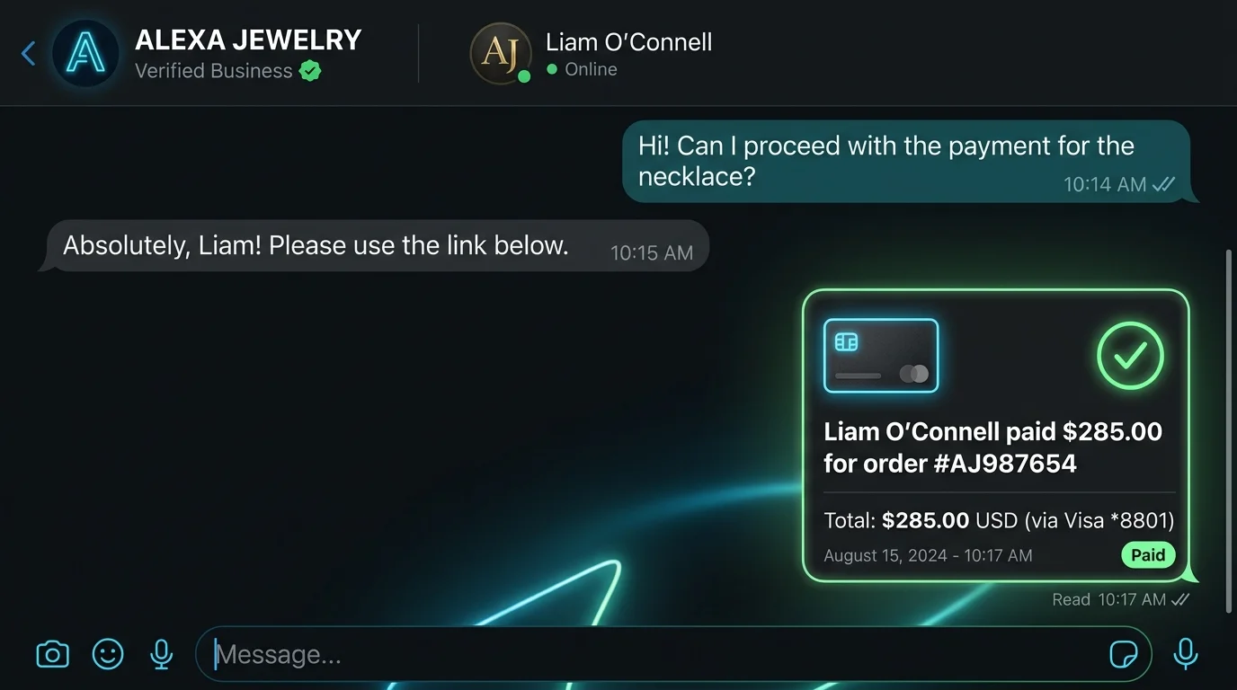 Pagos en WhatsApp: Cómo Cobrar y Cerrar Ventas con un Chatbot de IA Corporativo en LATAM