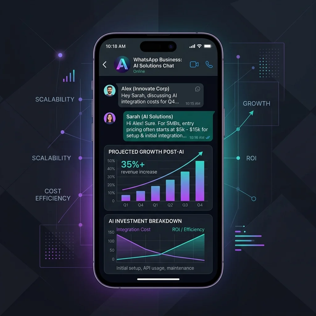 Precios de Inteligencia Artificial para Empresas: ¿Cuánto cuesta implementar un Chatbot de WhatsApp Corporativo y Agentes de IA en LATAM?
